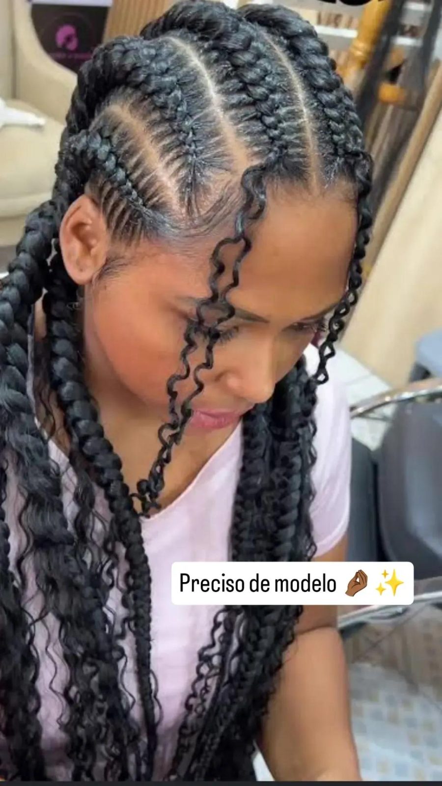 Trabalho de Trancista Ingrid